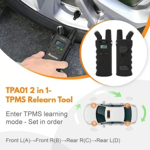 Инструмент для переобучения TPMS с цифровым манометром давления в шинах — Датчики давления в шинах, Ximalaya
