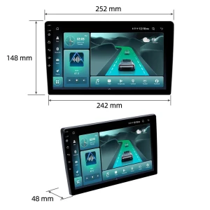 Универсальный автомобильный радиоприемник с 10-дюймовым экраном — Автомагнитолы, ToyousoniC