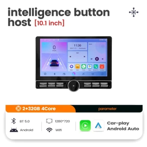 QLED Экран Автомагнитола с Android, GPS и Bluetooth — Автомагнитолы, Auto Launcher