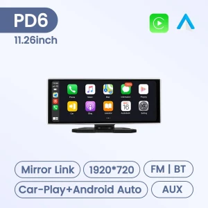 Интеллектуальный монитор для автомобиля с беспроводным CarPlay и Android Auto, мультимедийный плеер, GPS-навигация,... — Автомагнитолы, hello house