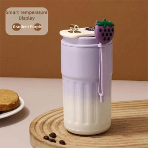 Умная термокружка с дисплеем температуры — Умные бутылки для воды, shenchuh