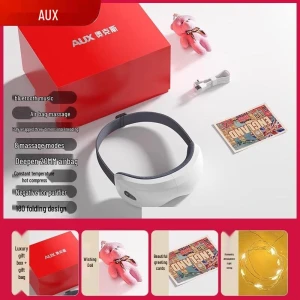 Умный массажер для глаз с подогревом, воздушными подушками и вибрацией — Массажные пистолеты, AUX