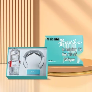 Умный массажер для шеи и бутылка для воды в подарочном наборе — Массажные пистолеты, Misida