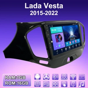 Автомобильное радио с Android и CarPlay для Lada Vesta 2015-2022 — Автомагнитолы, BAODANDP