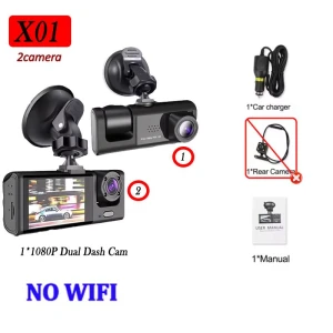 Видеорегистратор с двумя объективами и ночным видением — Видеорегистраторы, Mellow Home