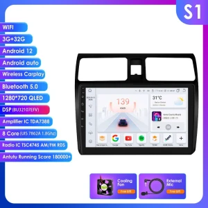 Умный автомобильный мультимедийный проигрыватель с CarPlay и Android 14 — Автомагнитолы, Hizpo