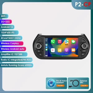 Интеллектуальная автомагнитола с CarPlay и Android 13 — Автомагнитолы, OSSURET