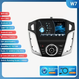 Интеллектуальный экран 2din Android автомобильный радиоприемник мультимедиа видеоплеер — Автомагнитолы, OSSURET