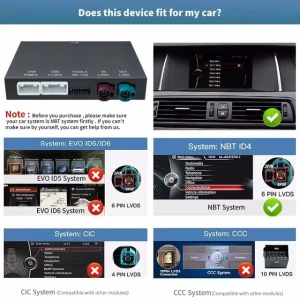 Беспроводной декодер для систем BMW NBT и CIC — Автомагнитолы, JOHO