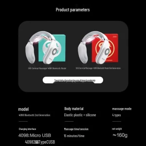 Массажер для шеи с Bluetooth — Массажные пистолеты, SKG