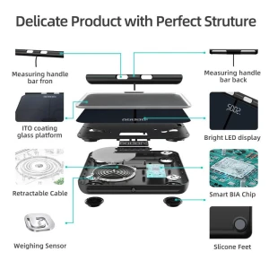 Умные весы для измерения жира в организме — Умные весы, ICOMON