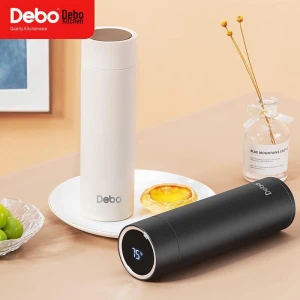 Термос с чайным инфузором и дисплеем температуры — Умные бутылки для воды, Debo