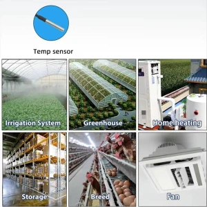 Переключатель реле с мониторингом температуры и термостатом — Умные термостаты, Kings City