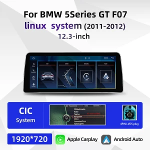 Беспроводной GPS-навигатор CarPlay для BMW X5 GT F07 — Автомагнитолы, GearUp AutoMoto