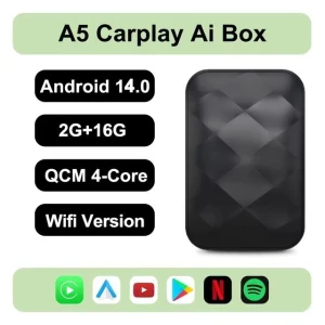 Адаптер для беспроводного подключения Carplay и Android Auto с Android 14 — Автомагнитолы, The Cozy Nook
