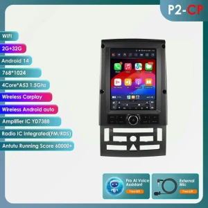 Автомагнитола с беспроводным CarPlay и Android Auto — Автомагнитолы, Hizpo