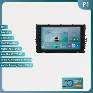 Автомагнитола с поддержкой CarPlay, 4G и Android — Автомагнитолы, OSSURET