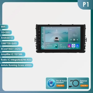 Умная автомобильная магнитола с поддержкой CarPlay, 4G, Android и GPS — Автомагнитолы, OSSURET