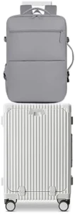 Чемодан на колесиках с алюминиевой рамой и встроенной зарядкой — Умные чемоданы, feilario