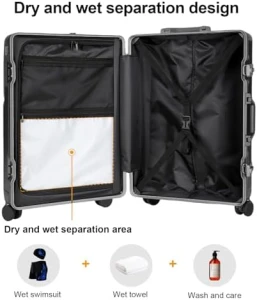 Багаж на колесиках, ручная кладь — Умные чемоданы, AIWEINY