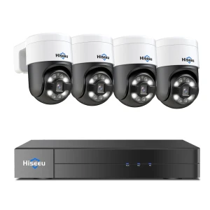 IP-камера с ИИ-отслеживанием людей и двусторонней аудиосвязью — Камеры видеонаблюдения, Hiseeu