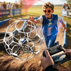 Летающий футбольный дрон с Wi-Fi FPV и экраном — Квадрокоптеры, 4DRC