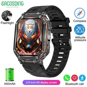 Прочные GPS Смарт-часы, SACOSDING