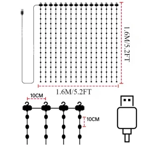 Умные гирлянды-шторы RGB — Светодиодные ленты, Mellow Home