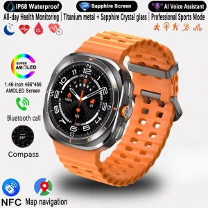 Умные часы с GPS-трекингом и AMOLED-экраном, Carrefour