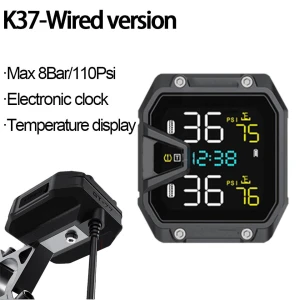 Система контроля давления в шинах мотоцикла — Датчики давления в шинах, E-ACE