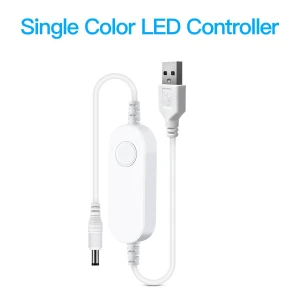 USB контроллер диммер для светодиодных лент — Умные лампы, AIMINGTE Light Accessories