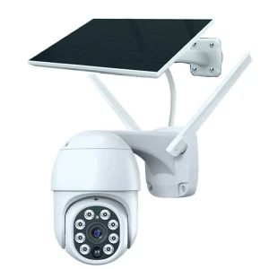 Солнечная камера безопасности с Wi-Fi и 4G, HD-монитор, двусторонняя аудиосвязь, отслеживание движения, умное приложение — Камеры видеонаблюдения, Tuya
