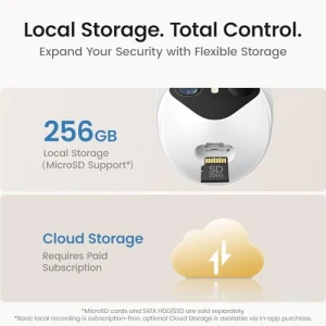 Беспроводная уличная камера безопасности с двойной камерой — Камеры видеонаблюдения, AOSU