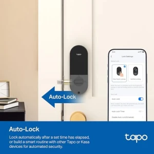 Умный Wi-Fi дверной замок с ригелем — Умные замки, Tapo