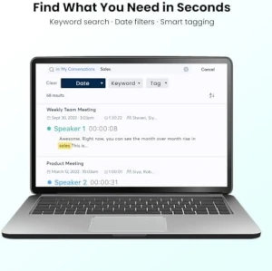 Голосовой диктофон с ИИ для записи и расшифровки — Электронные переводчики, AOSRAU