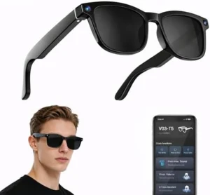 Умные очки с камерой и Bluetooth, очки с функцией перевода в реальном времени, динамиками и HD-записью — Умные очки, Dmcetu