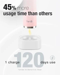 Электрическая зубная щетка с 6 насадками для взрослых и детей — Электрические зубные щетки, 7AM2M