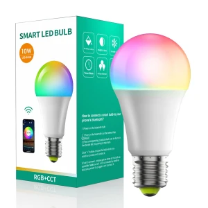 Умная светодиодная лампочка RGB с регулируемой яркостью — Умные лампы, Refreshing Home
