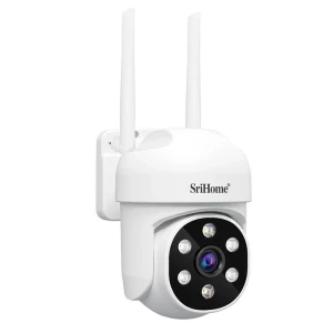 Домашняя камера безопасности с Wi-Fi, PTZ, ночным видением и ИИ — Камеры видеонаблюдения, SriHome