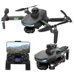 Дрон с GPS, 5G Wi-Fi FPV, 4K камерой и 3-осевой стабилизацией — Квадрокоптеры, LYZRC