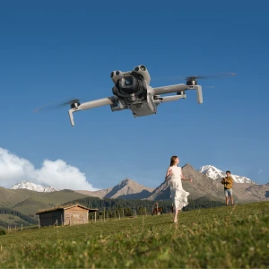 Дрон с камерой 4K 60fps HDR и ночным режимом — Квадрокоптеры, DJI