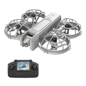 Wi-Fi FPV дрон с экраном на пульте управления, HD камерой, оптическим потоком и защитой от столкновений — Квадрокоптеры, KFPLAN