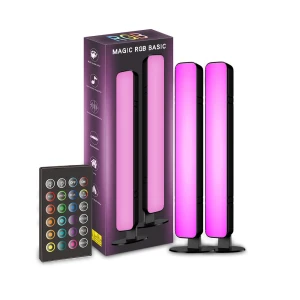 Светодиодная лампа для рабочего стола с RGB подсветкой и синхронизацией с музыкой — Светодиодные ленты, LIXINCORDA