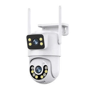 Wi-Fi IP-камера с двумя объективами для улицы — Камеры видеонаблюдения