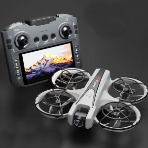 Квадрокоптер с Wi-Fi FPV, двойной камерой и контроллером с экраном — Квадрокоптеры, YLR C