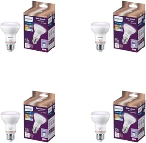 Умная светодиодная лампа R20 45 Вт, 4 шт. — Умные лампы, Philips