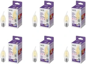 Умная лампа-свеча WiZ Clear 40W BA11 — Умные лампы, WiZ