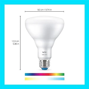 Умная RGB-лампочка BR30 65W — Умные лампы, WiZ Connected