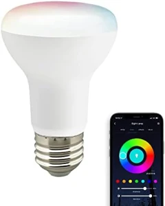 Умная лампочка R20 с RGB и регулировкой белого — Умные лампы, Satco
