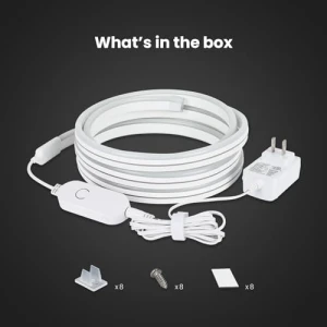 Светодиодная лента Neon Strip Lights 10FT, RGBW, умная, с поддержкой Wi-Fi — Светодиодные ленты, Feit Electric